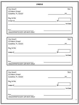 Banking Skills by Foundations Workbooks | Teachers Pay Teachers