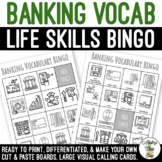 Banking Vocabulary BINGO Game