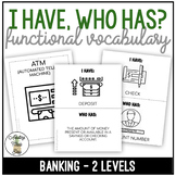 Banking Vocabulary - I Have, Who Has? Game