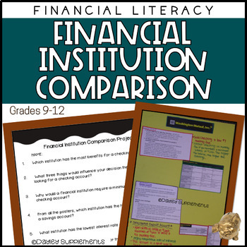Preview of Banking and Financial Institution Comparison