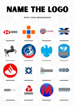 bank logos quiz