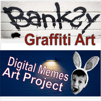 Preview of Banksy Graffiti Art, Art Memes, and Digital Lesson Plans (Google) 