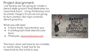 Photoshop Tutorial: How to Create a Banksy Style Stencil Graffiti out of  any photo! 