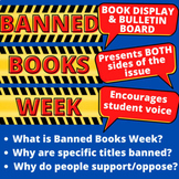 Banned Books Week Pro/Con Book Display & Bulletin Board ed