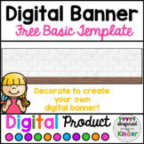 Free Banner Template For Google Classroom™ | Editable | Ad