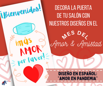 Preview of Banner Puerta (San Valentín) ("Amor en Pandemia")