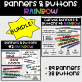 Digital Banners & Buttons BUNDLE [Digital/Distance Learnin