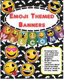 Banners-Emoji Themed! Perfect for Centers and Bulletin Boards
