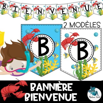 Preview of Bannière de la rentrée - BIENVENUE Océan