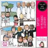 Baptism LDS History clipart digi stamps Melonheadz Clipart