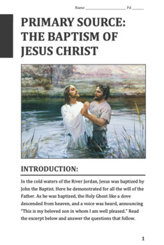jesus christ lds baptism