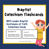 Baptist Catechism Flashcards | Bible Memory | Scripture Box Cards