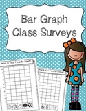 Bar Graph Class Surveys-- with pictures!