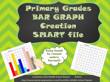 Preview of Bar Graph Creation SMART file for Primary Grades
