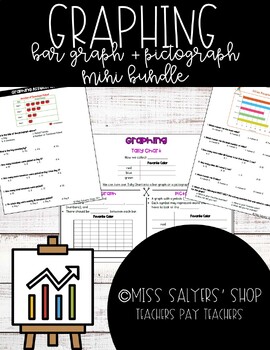 Preview of Bar Graph & Pictograph Mini BUNDLE