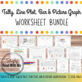 Bar, Picture, Line Plot & Tally Graph Practice Bundle (Sca