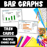 Bar Graph Task Cards and Quiz