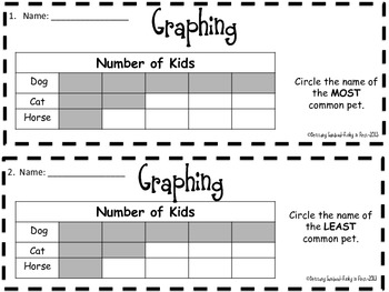 Bar Graph Warm Ups 1.MD.C.4 by Funky in First | TPT