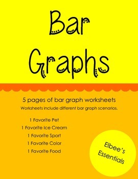 Bar Graph Worksheets by Elbee's Essentials | Teachers Pay Teachers