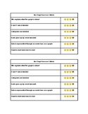 Bar Graph and Pictograph Success Criteria/Checklist for ma