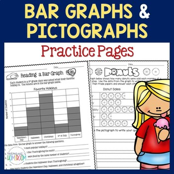 Preview of Bar Graphs & Pictographs - 3rd Grade