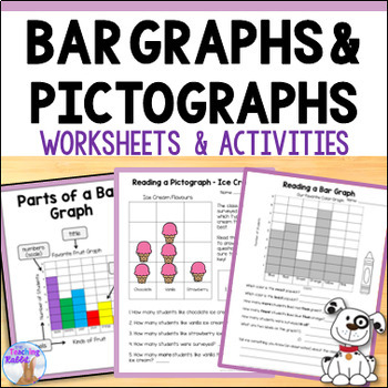 Preview of Bar Graphs & Pictographs Worksheets & Activities | Data Management