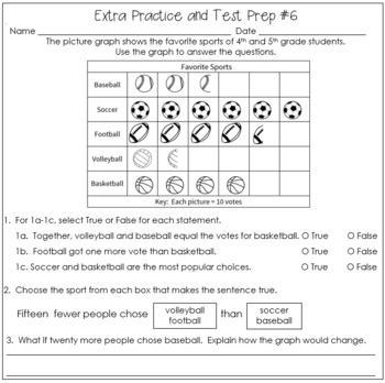 bar graphs picture graphs and tally charts by jan