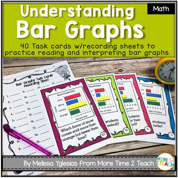 Preview of Graphing and Data: Bar Graphs Task Cards
