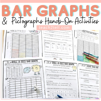 Preview of Bar Graphs Worksheets & Bar Graphs Activities Pictographs Picture Graphs