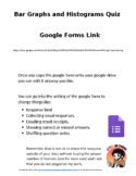 Bar Graphs and Histograms Quiz :Google Forms :Digital