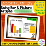 Bar Graphs and Pictographs Fall-Themed BOOM™ Cards 2.MD.10