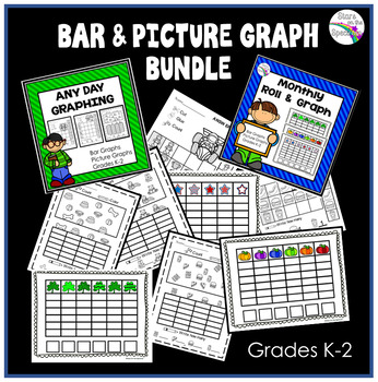 Preview of Graphing Activities Bundle Bar Graph & Picture Graph Activities