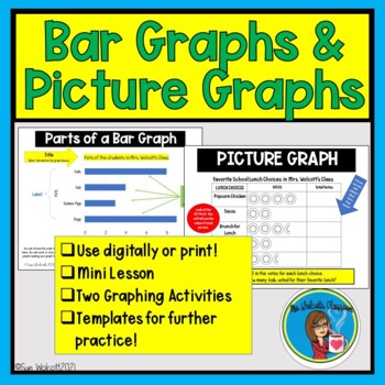 Preview of Graphs:  Bar Graphs and Picture Graphs