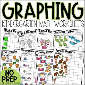 Preview of Bar Graphs and Picture Graphs for Kindergarten Counting and Graphing Unit