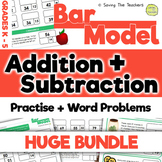 Bar Model Addition and Subtraction Practise and Word Probl