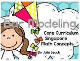 Bar Modeling Poster - Singapore Math - Math in Focus