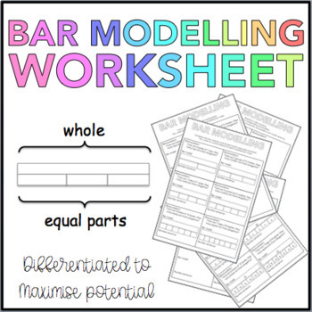 Preview of Bar Modelling Worksheet