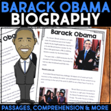 Barack Obama President Biography Report Activity Graphic O