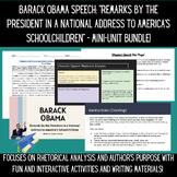 Barack Obama: Education Speech Rhetorical Analysis Mini-Un