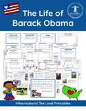 Barack Obama Informational Text and Printables