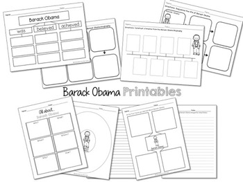 Barack Obama | Presidents Day Activities by Education to the Core