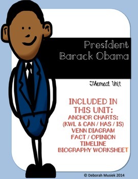 Preview of Barack Obama Mini Unit