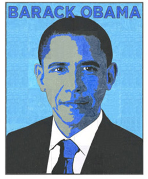 Barack Obama 44th President Original Pop Art Painting