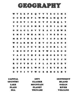 create your own word search worksheet