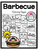 Barbecue Coloring Pages - Cooking, Camping, Summer, Picnic