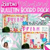 Barbie 90s Style Motivational Inspirational Bulletin Board