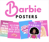 Barbie Classroom Posters