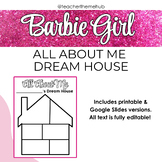 Barbie Dream House - All About Me Activity