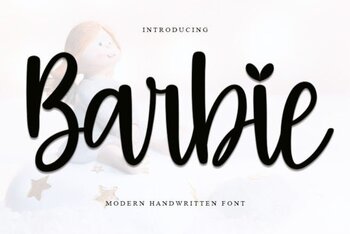 Preview of Barbie Font