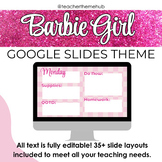 Barbie Girl - Google Slides Theme